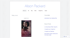 Desktop Screenshot of alisonpackard.com